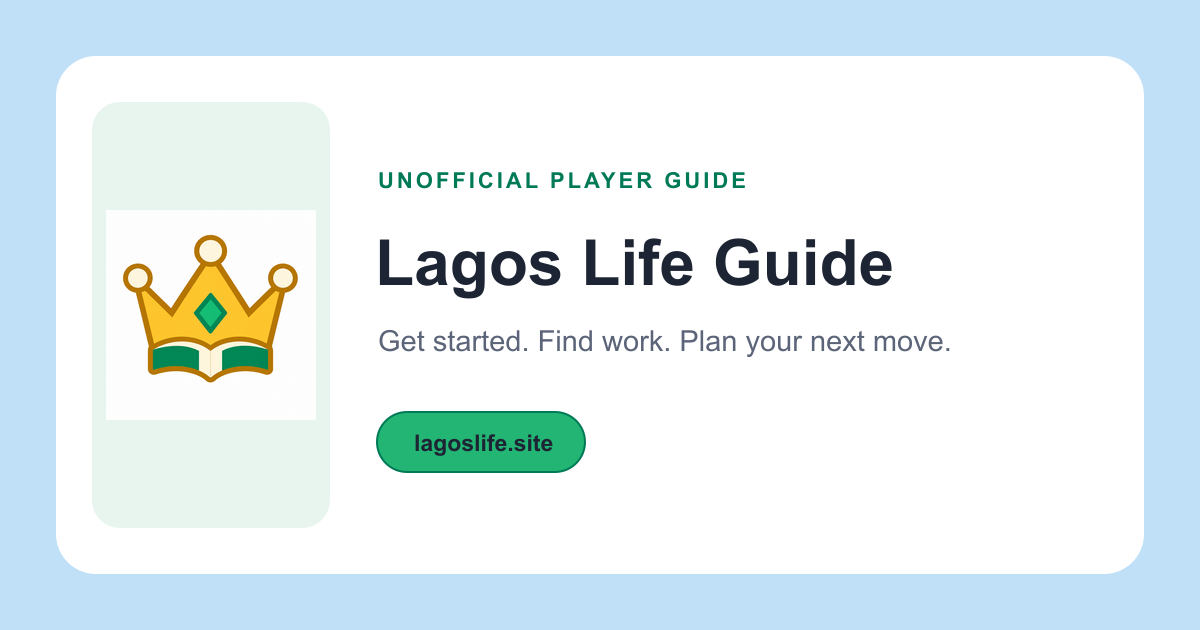 Lagos Life Map and Locations: Find Venues and Travel